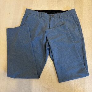 NWOT Bonobos Men's Performance Link Pants Downpour Heather 34"x30" Slim
